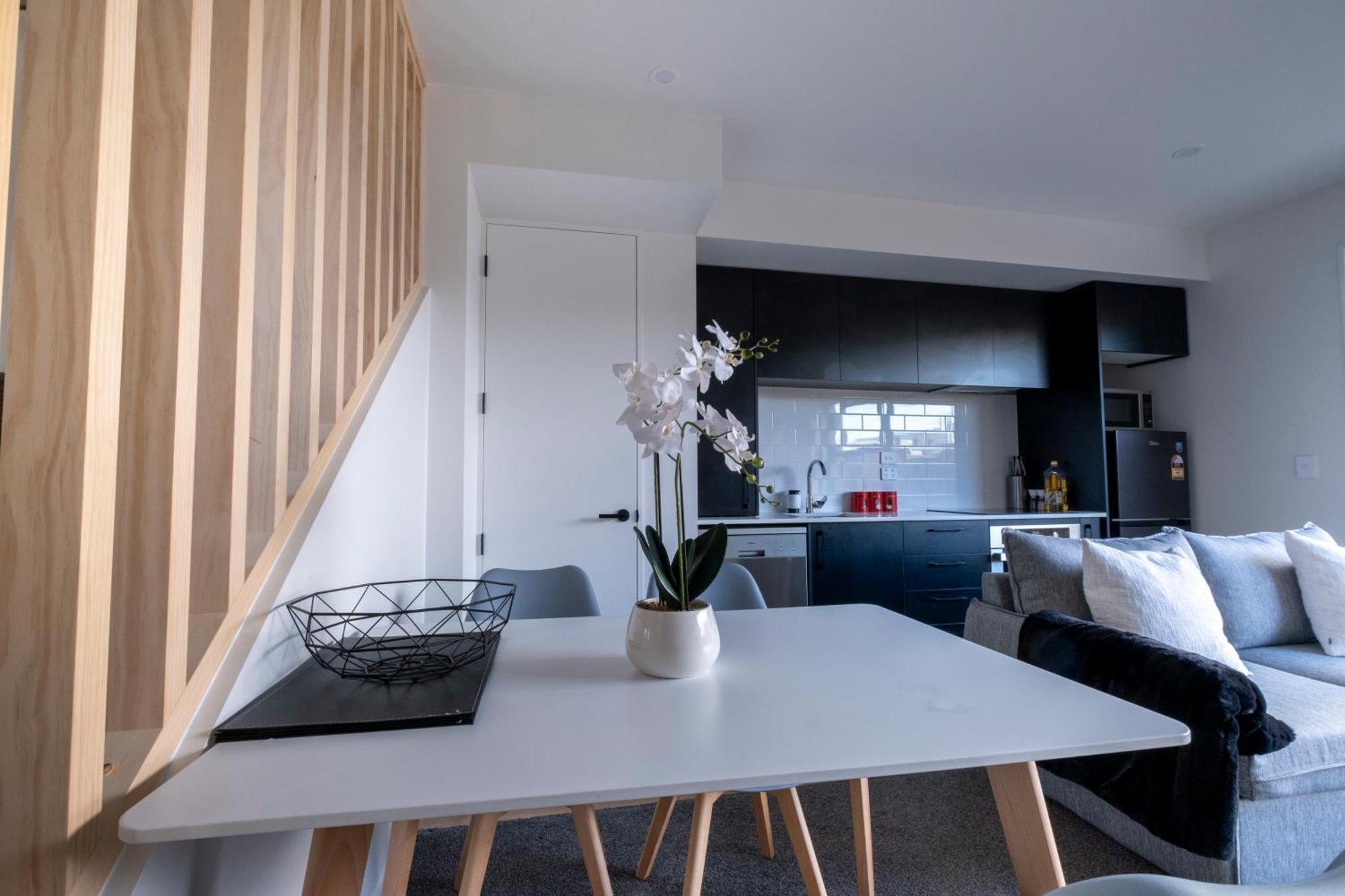 Luxury 2 Bed Townhome In Cbd Christchurch Kültér fotó