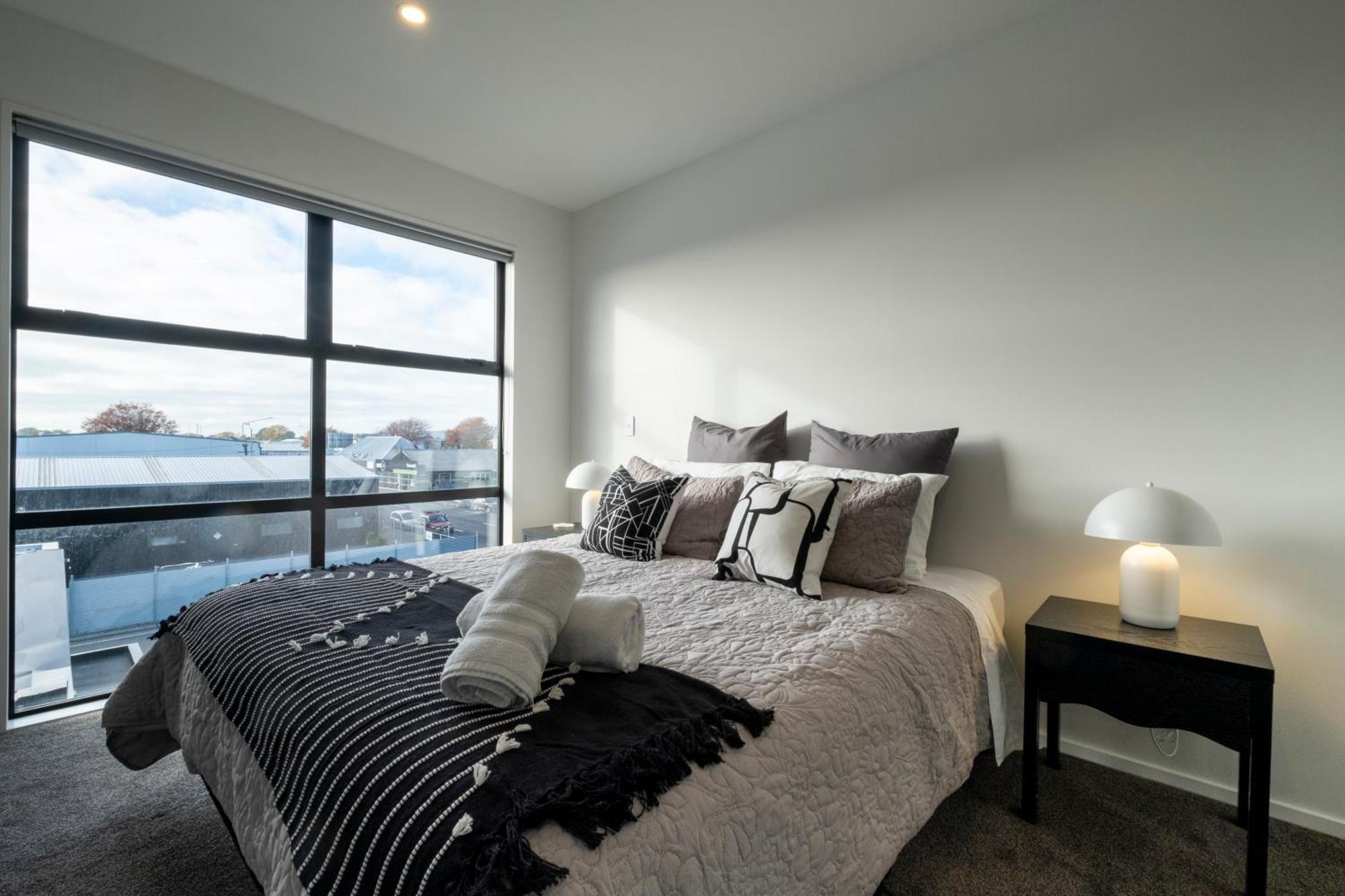 Luxury 2 Bed Townhome In Cbd Christchurch Kültér fotó