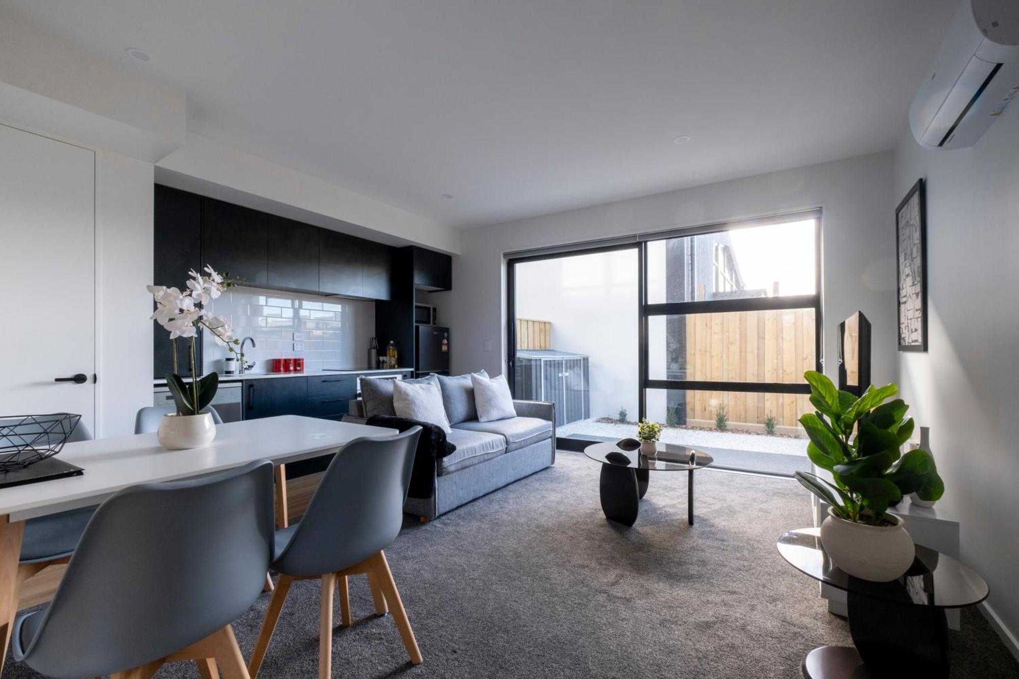 Luxury 2 Bed Townhome In Cbd Christchurch Kültér fotó