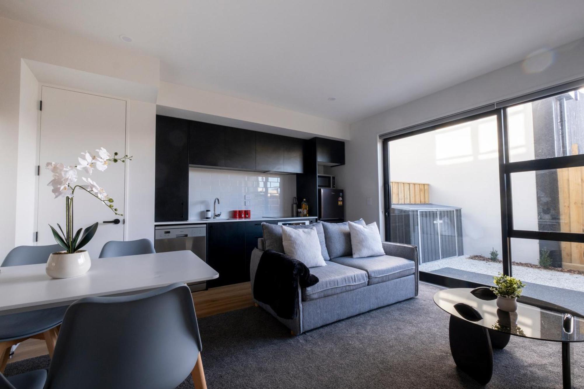 Luxury 2 Bed Townhome In Cbd Christchurch Kültér fotó