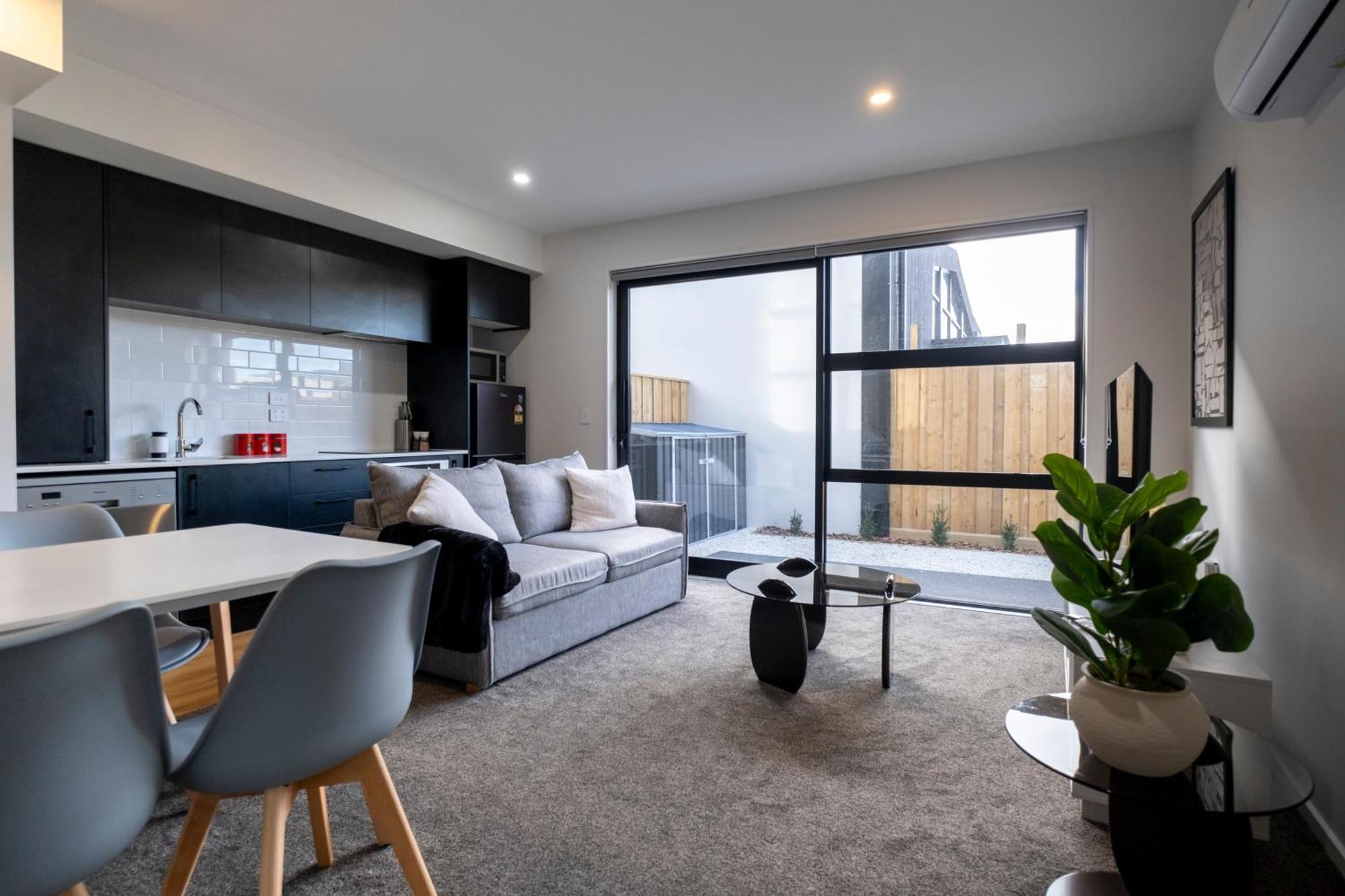 Luxury 2 Bed Townhome In Cbd Christchurch Kültér fotó