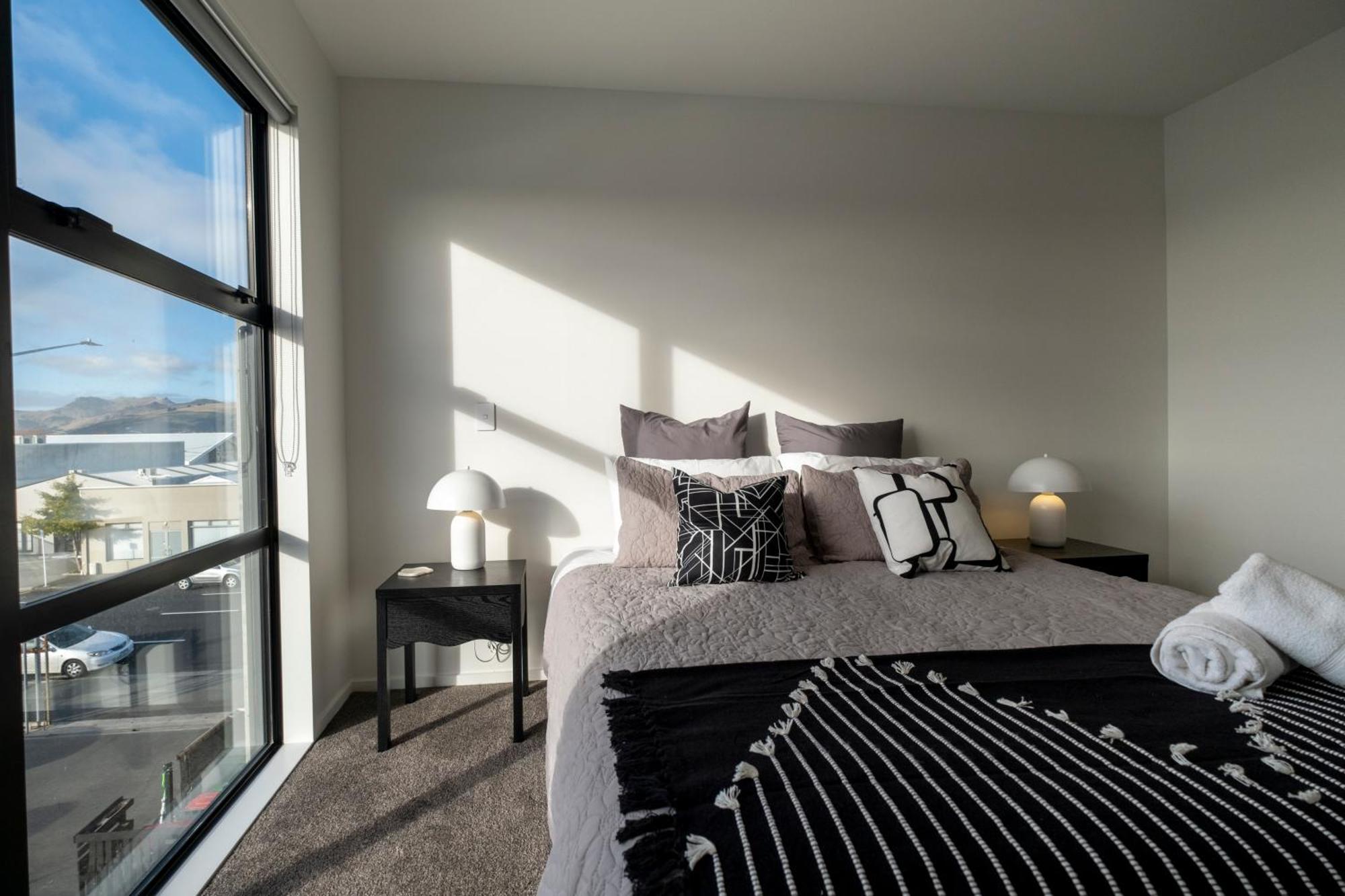 Luxury 2 Bed Townhome In Cbd Christchurch Kültér fotó