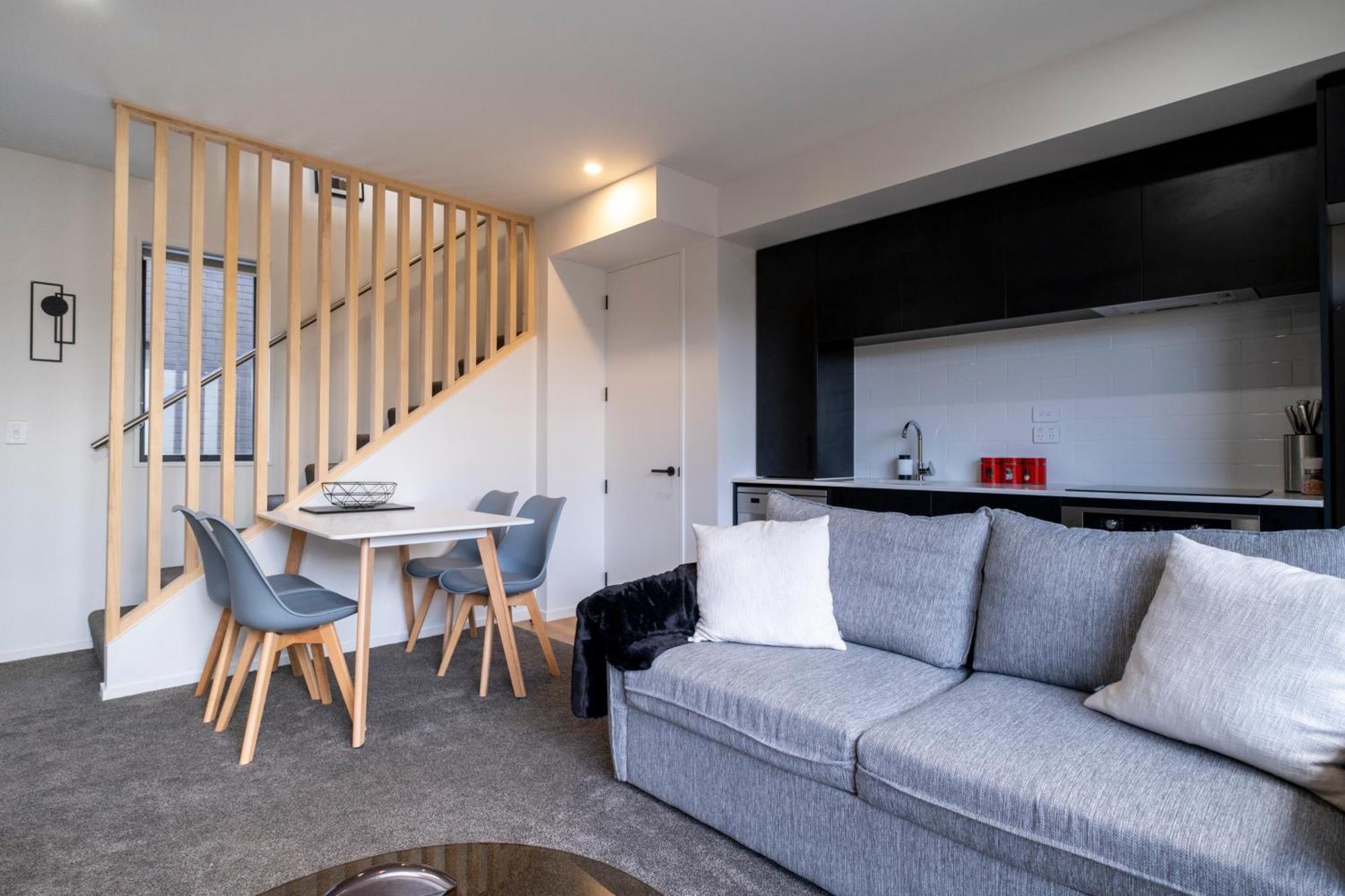 Luxury 2 Bed Townhome In Cbd Christchurch Kültér fotó