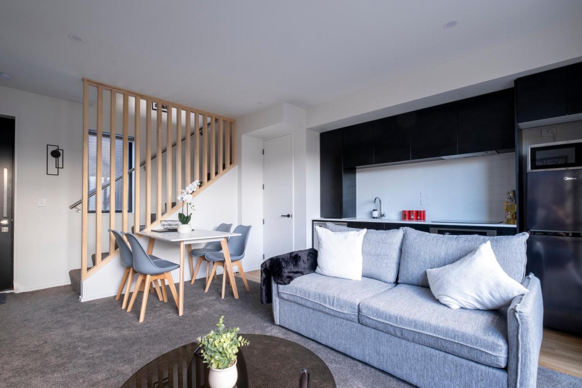 Luxury 2 Bed Townhome In Cbd Christchurch Kültér fotó